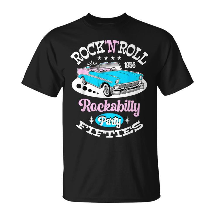 Rockabilly 50S Clothes Doo Wop Rock And Roll Vintage 1950S T-Shirt