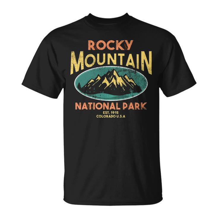 Rocky Mountain National Park Bear Hiking T-Shirt
