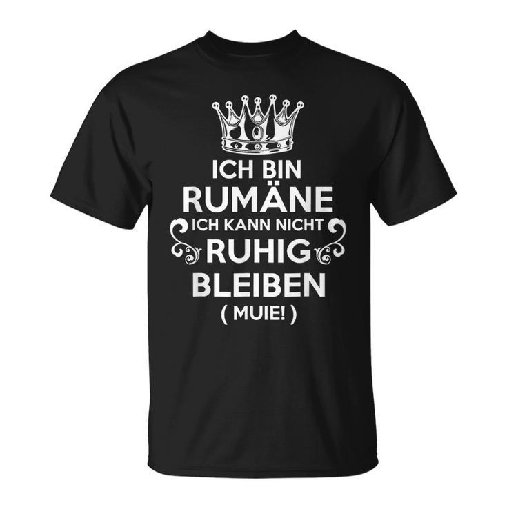 Rom Staat Rumänisch Geschenk Romania Fans T-Shirt