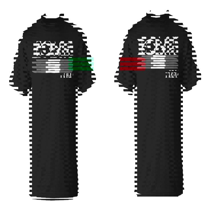 Roma Italia Regalo Italiano Souvenir Roma Italia Camiseta unisex