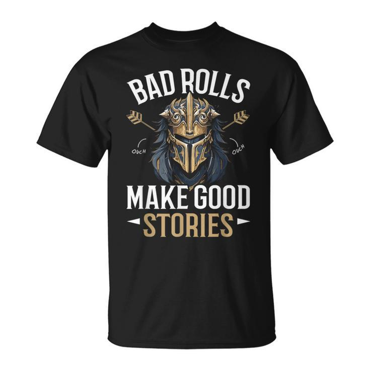 Rpg Gaming Role Playing D20 Tabletop Games Rpg Gamer T-Shirt