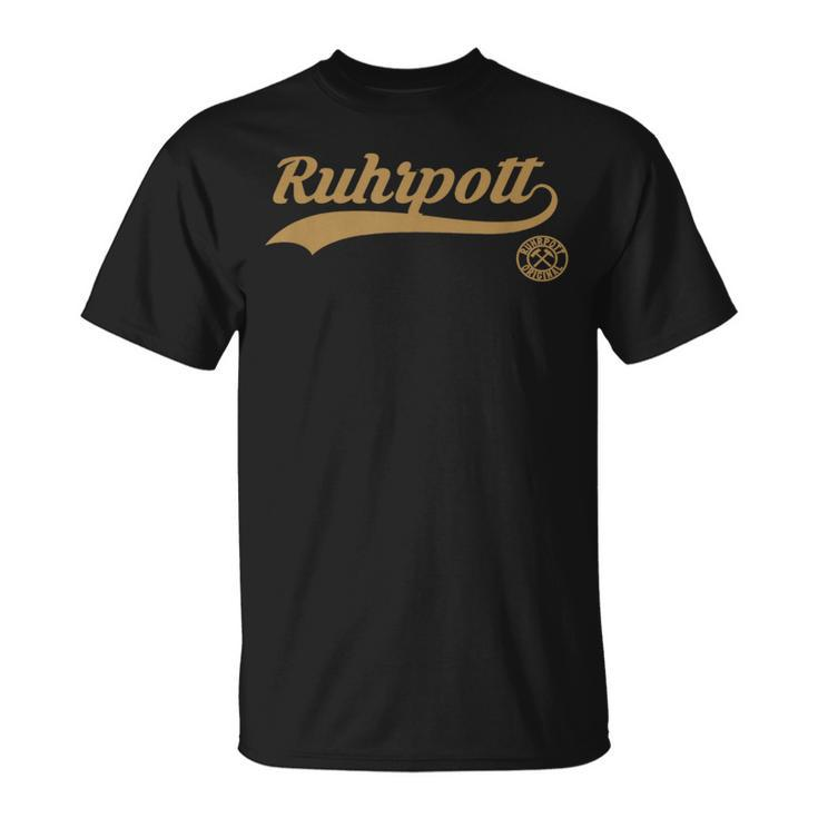 Ruhrgebiet Ruhrpott Original Glück Auf T-Shirt