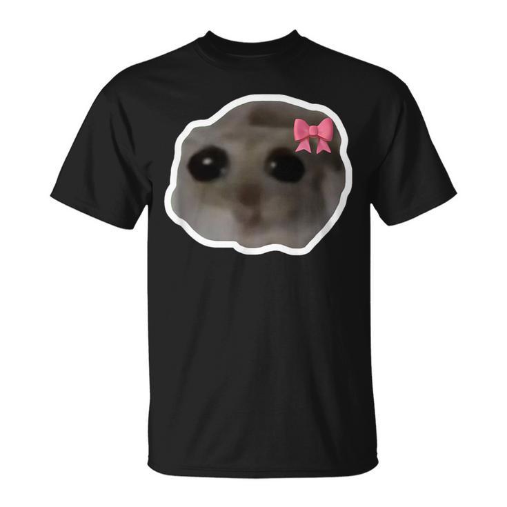 Sad Hamster Meme Sad Hamster T-Shirt