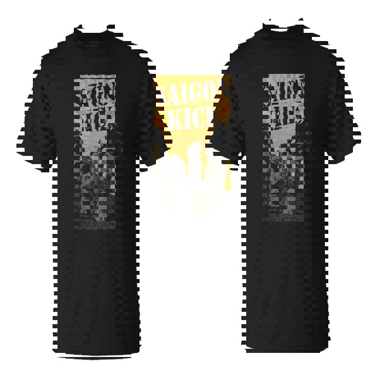 Saigon Kick Mens Back Print T-shirt - Thegiftio