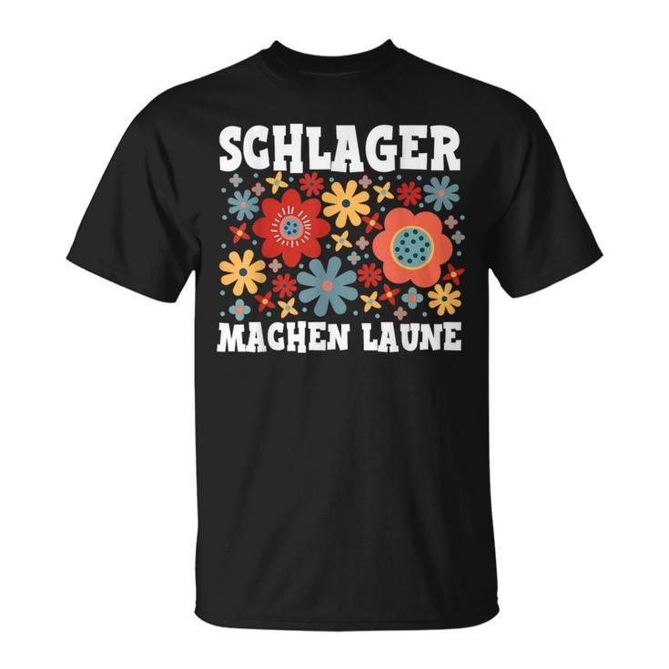 Schlagerparty Schlager Machen Laune S T-Shirt