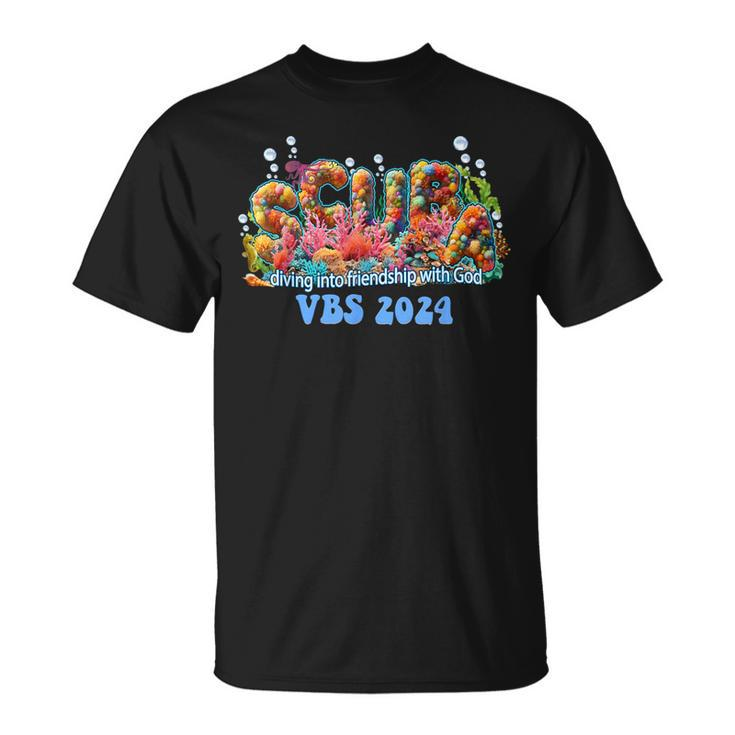 Scuba Vbs 2024 Vacation Bible School Diving Into Friendship T-Shirt