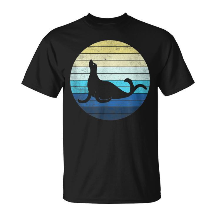 Seal Vintage With Baby Seal Lover Sea Lion T-Shirt