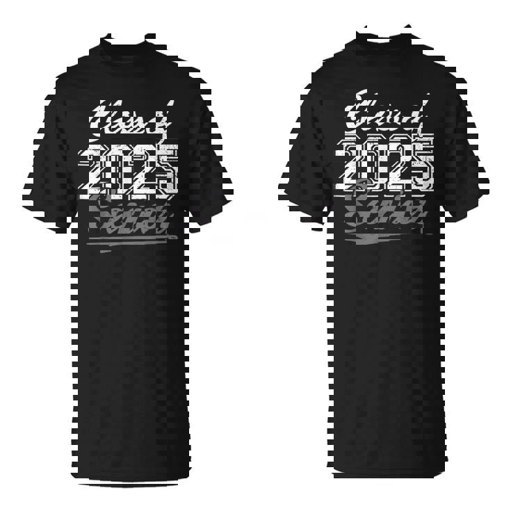 Senior 2025 Class Of 2025 Back To School 2025 Vintage T-Shirt