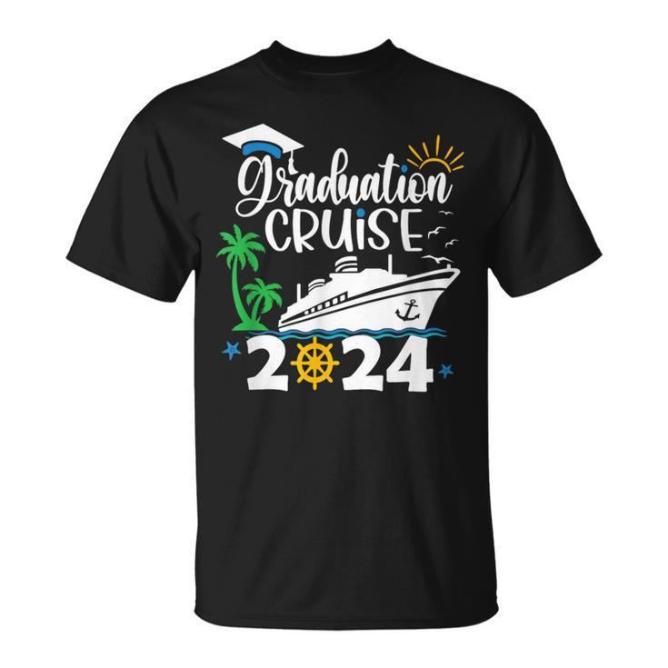 Senior Graduation Trip Cruise 2024 Aw Ship Party Cruise T-Shirt