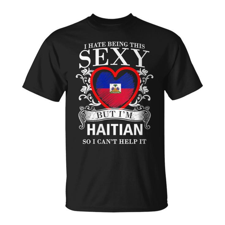 Sexy Haitian I Heart Flag T-Shirt