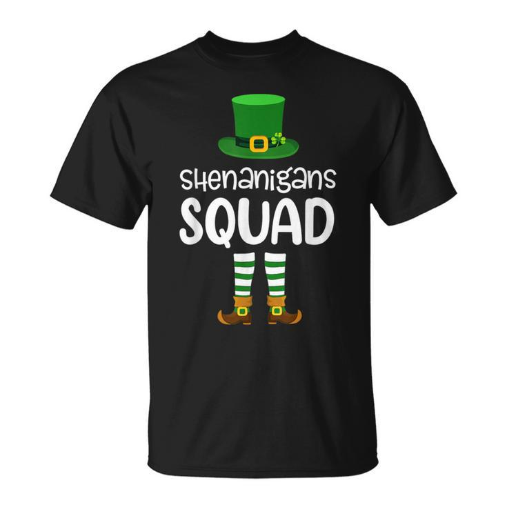 Shenanigan Squad Irish Leprechaun St Patrick's Day T-Shirt