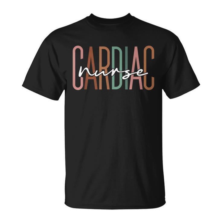 Simple Cicu Cvicu Cardiology Heart Healthcare Cardiac Nurse T-Shirt