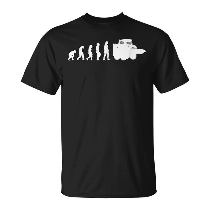 Skid Sr Loader Evolution Skid Sr Operator T-Shirt
