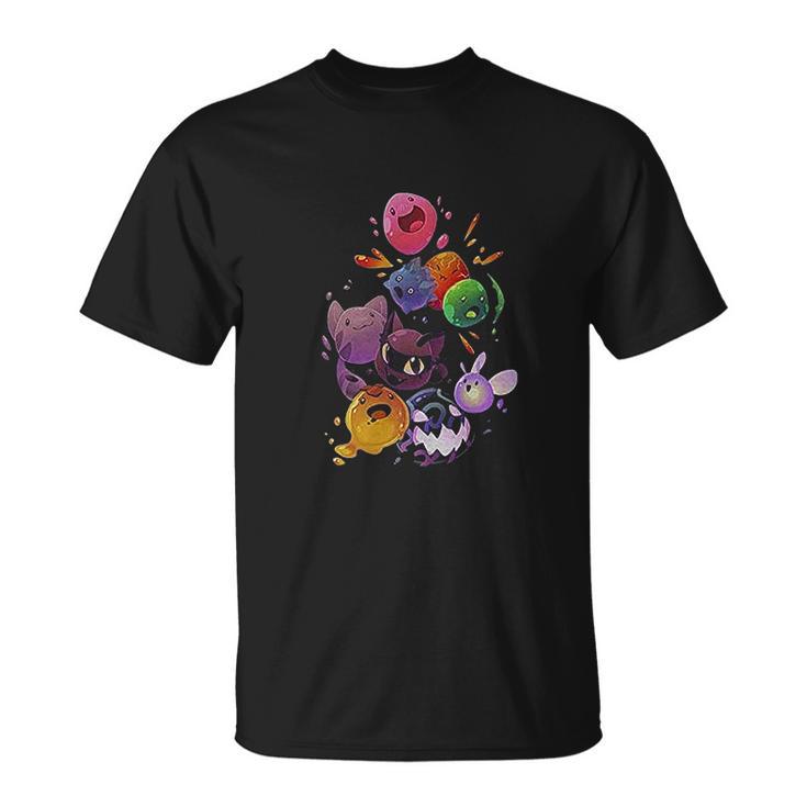 Slime Ranche Rmerch Slime Rancher Merch Slimes On The Range T-Shirt - Thegiftio