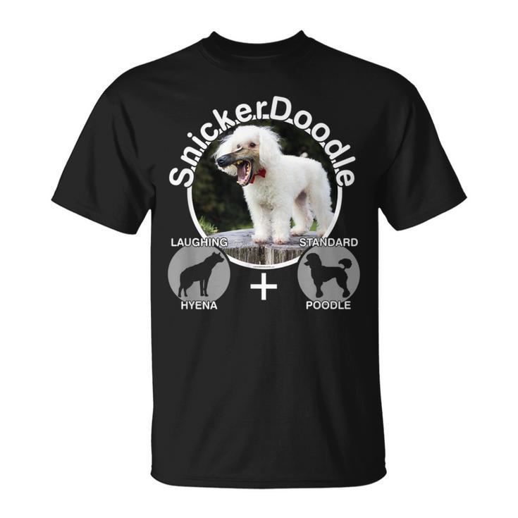 Snickerdoodle Dog Laughing Hyena And Poodle Mix T-Shirt