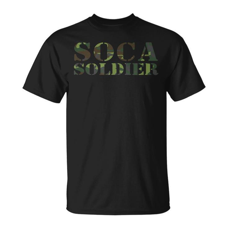 Soca Soldier Army Fete Trinidad Carnival 2020 T-Shirt