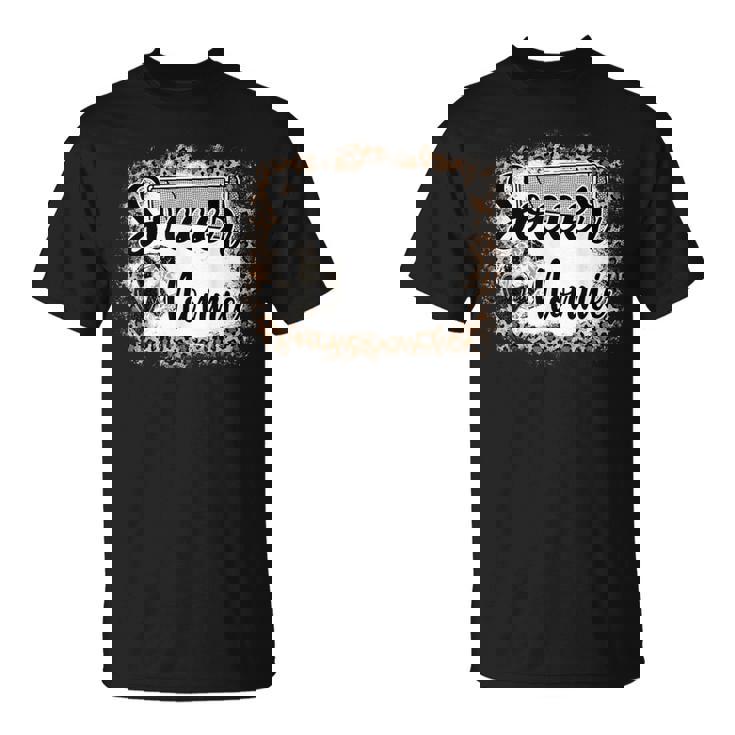 Soccer Nonnie Leopard Soccer Lover Mother's Father's Day T-Shirt