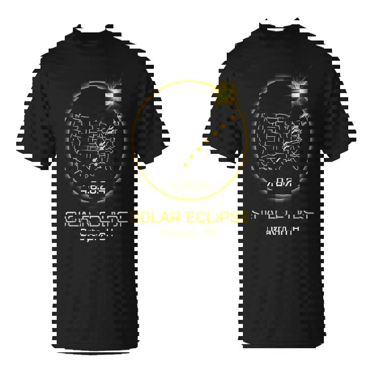 Solar Eclipse 2024 Dayton Oh Ohio Totality Eclipse T-Shirt