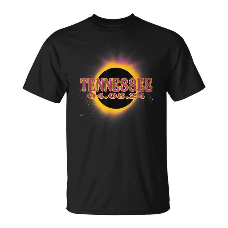 Solar Eclipse 2024 Tennessee America Totality Event T-Shirt