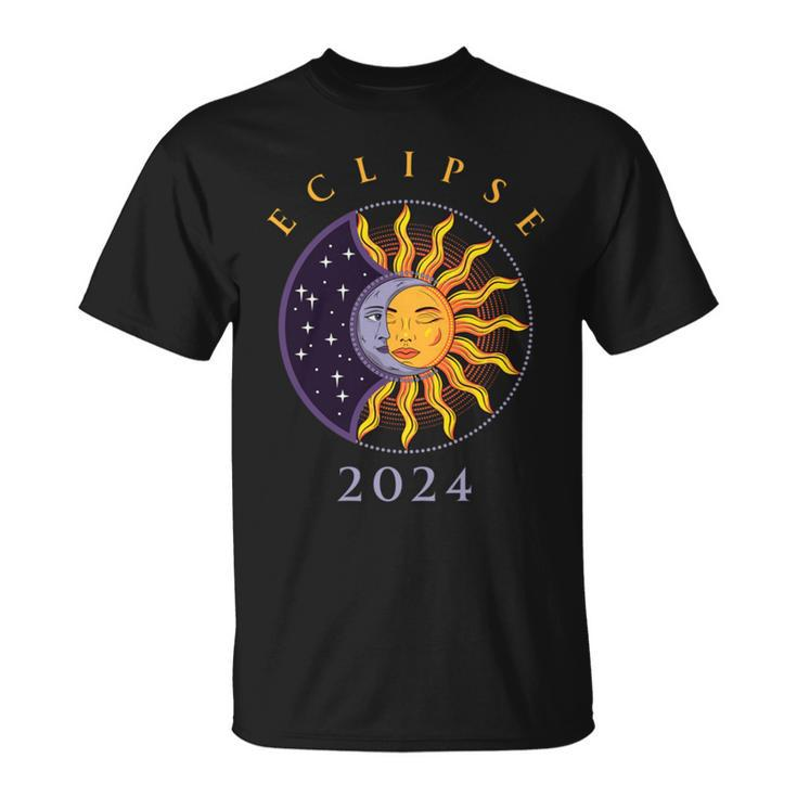 Solar Eclipse 2024 Total Solar Eclipse 40824 T-Shirt
