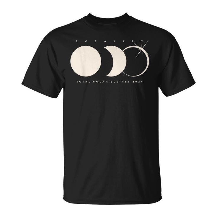 Solar Eclipse 2024 Total Eclipse America Graphic T-Shirt