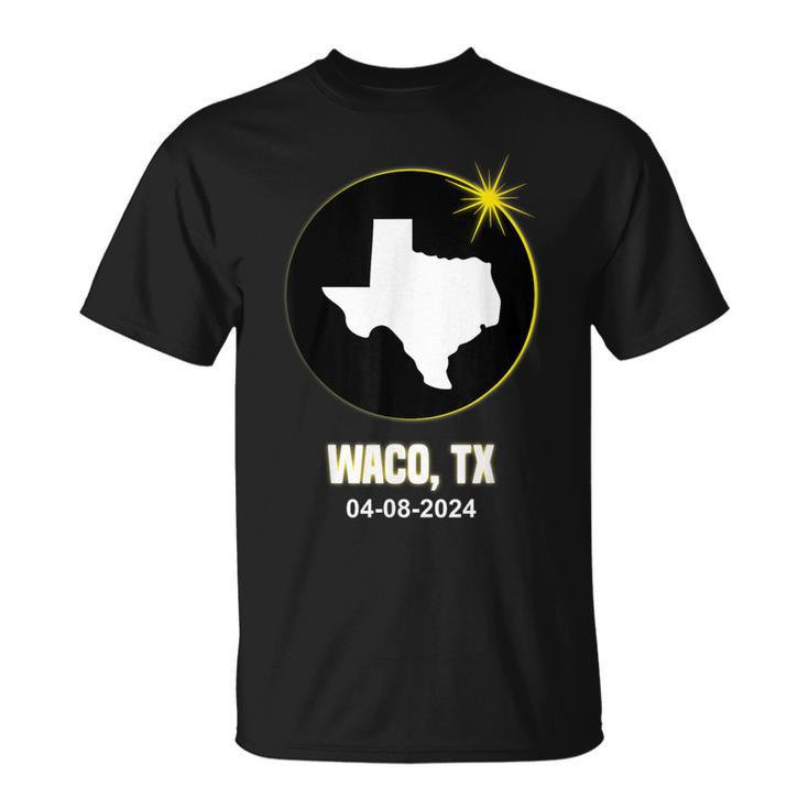 Solar Eclipse 2024 Waco State Texas Total Solar Eclipse T-Shirt