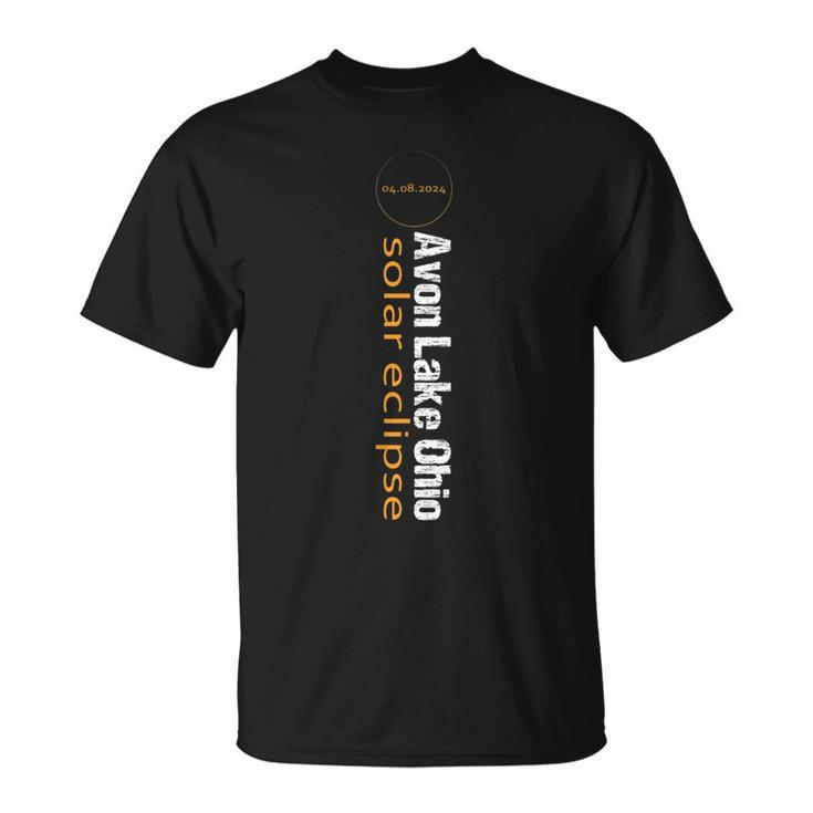 Solar Eclipse April 2024 Family Travel Souvenir Avon Lake Oh T-Shirt