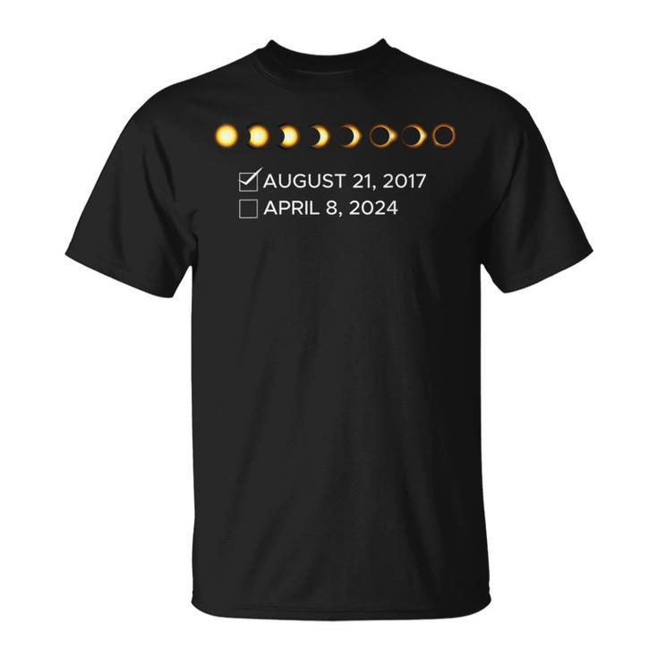Solar Eclipse April 8 2024 Total Solar Eclipse 2024 Usa T-Shirt