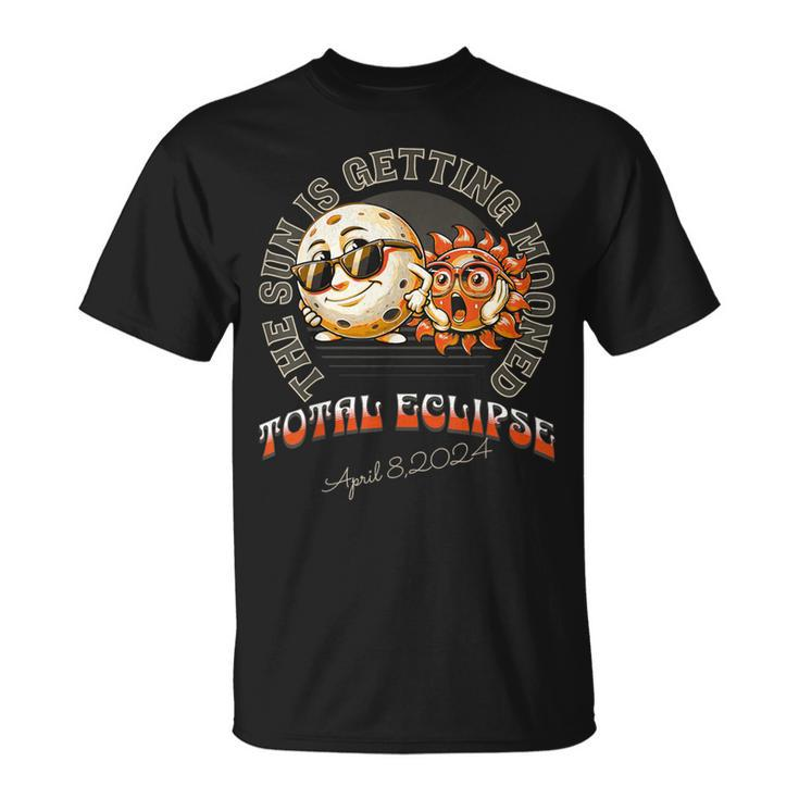 Solar Eclipse Chase April 2024 Sun Is Getting Mooned T-Shirt