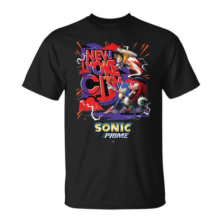 Sonic Prime New Yoke City Trio T-Shirt