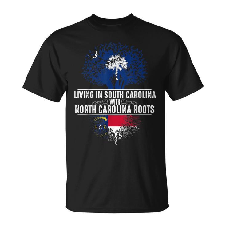 South Carolina Home North Carolina Roots State T-Shirt