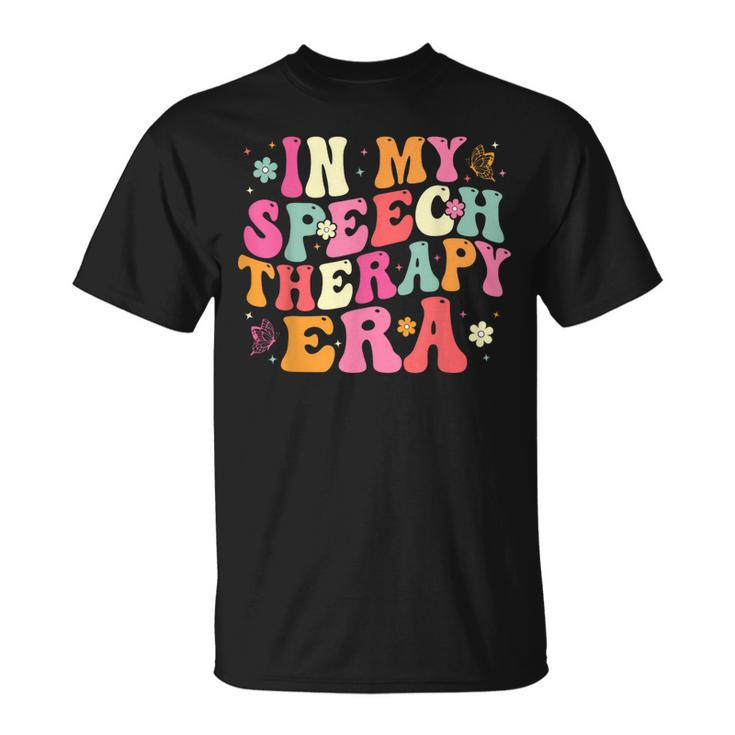 In My Speech Therapy Era Slp Speech Language Pathologist T-Shirt