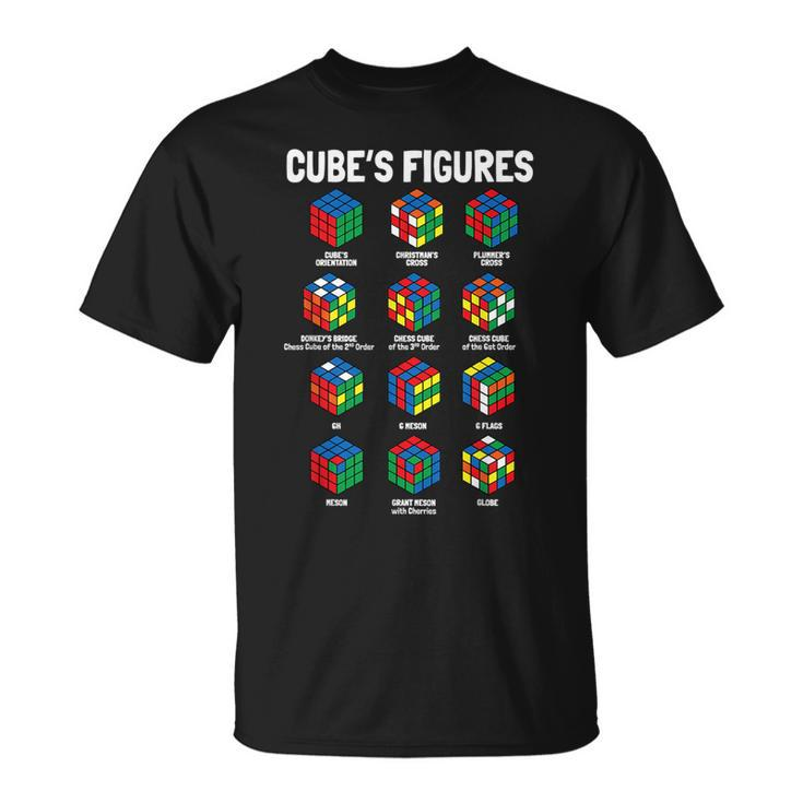 Speed Cubing Puzzle Cube T-Shirt