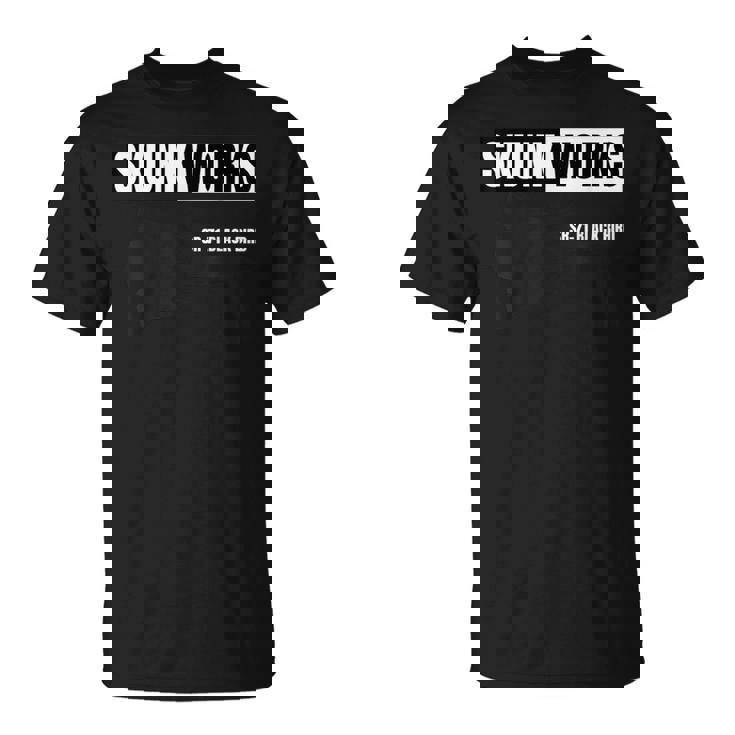 Sr-71 Bird Skunk Works Bird Camiseta unisex