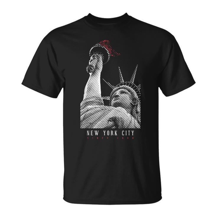 Statue Of Liberty New York City Nyc Ny Usa America Souvenir T-Shirt