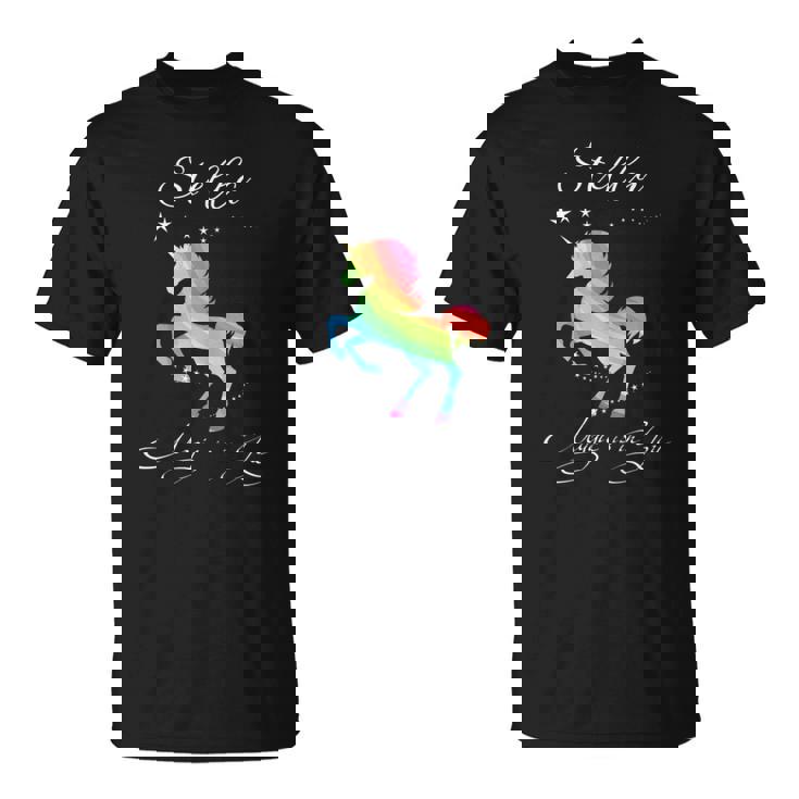Stella Magic Einhorn T-Shirt - Mystisches Pferd mit Regenbogenspritzern