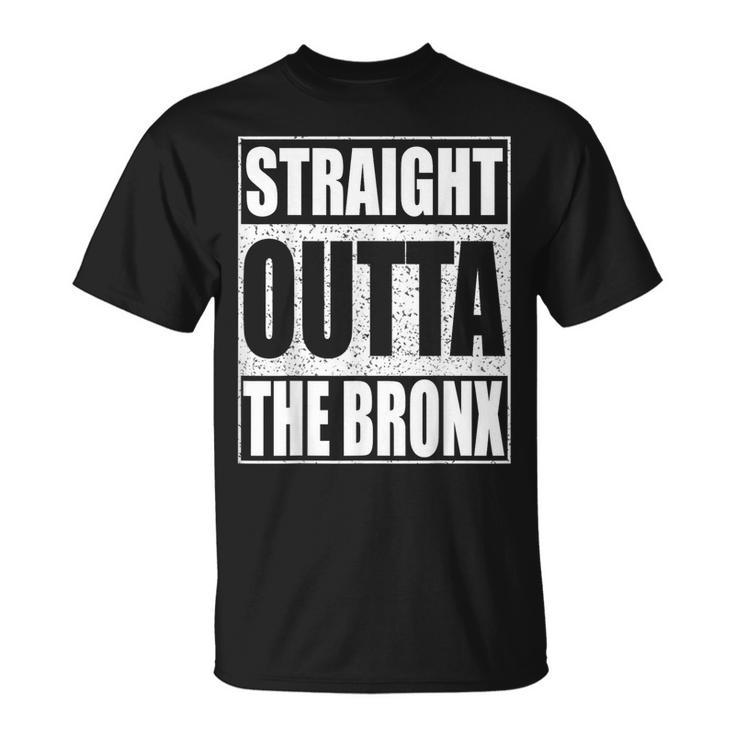 Straight Outta The Bronx Borough Of New York City T-Shirt