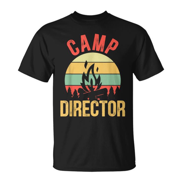 Summer Camp Director Counselor Camper T-Shirt