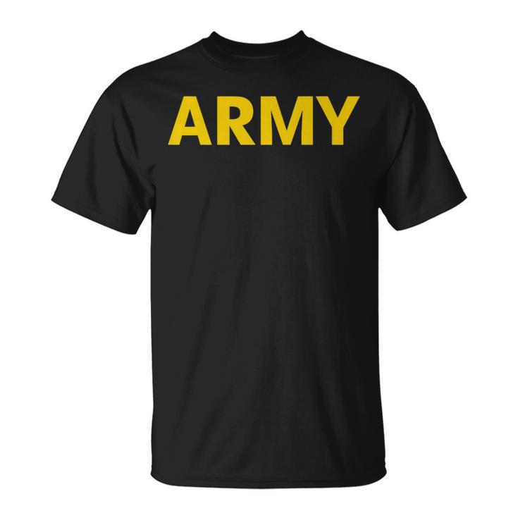 Super Soft Army Physical Fitness Uniform T-Shirt