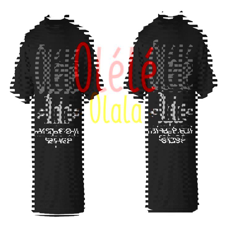 Supporter Lensois Foot Olélé Olala Supporter De Lens T-Shirt
