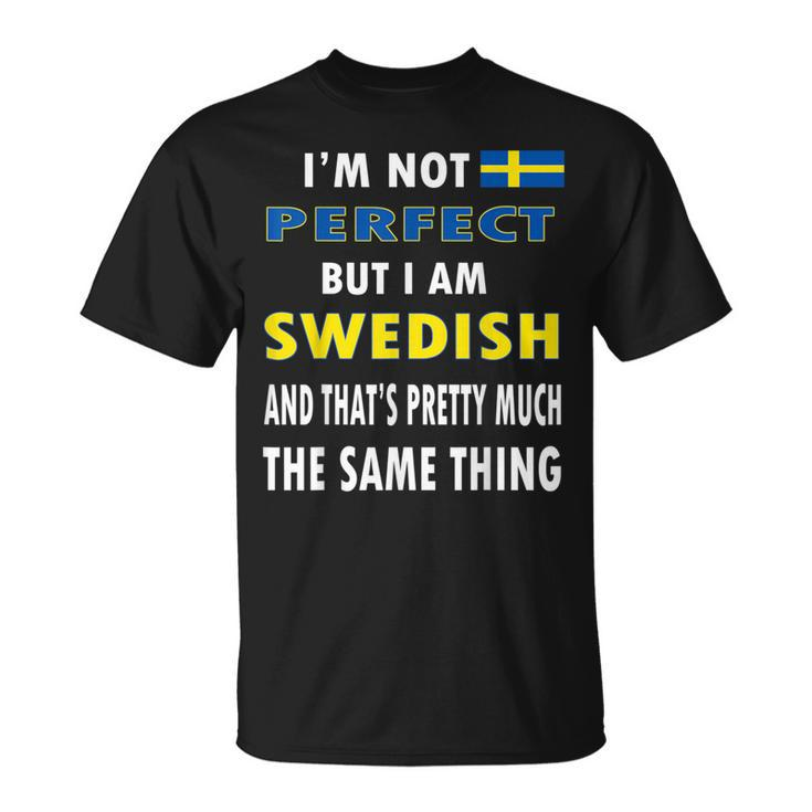 Swedish Pride Swedish Culture Swedish History T-Shirt
