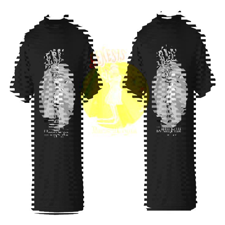 T-shirt Genesis Nursery Cryme, Design Vintage pour Fans