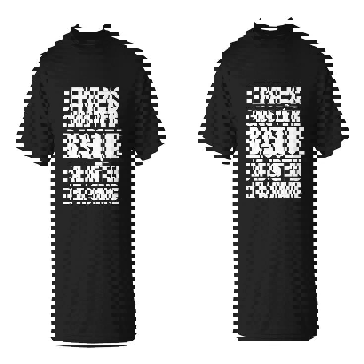 T-shirt Les Basques avec Motifs Traditionnels