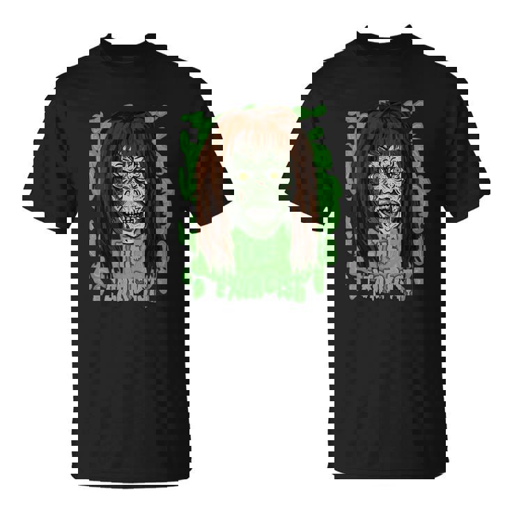 T-Shirt The Exorgist - Parodie Film d'Horreur en Style Caricature