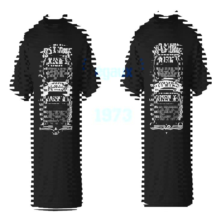 T-shirt Vintage Année 1973, Design Rétro Unisexe