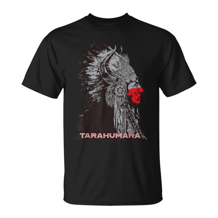 Tarahumara Mexican Indian Proud Chief Vintage Respect T-Shirt