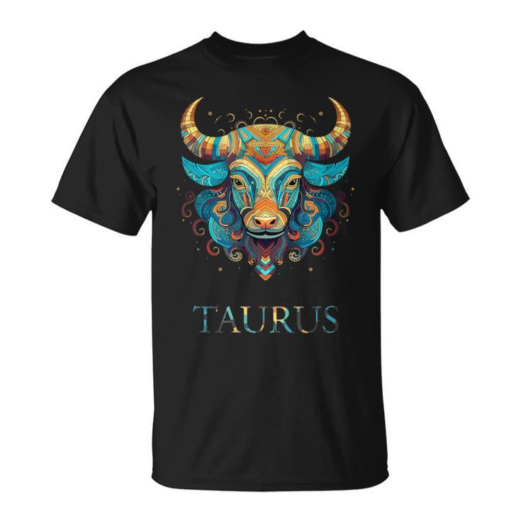 Taurus Zodiac Star Sign Personality T-Shirt