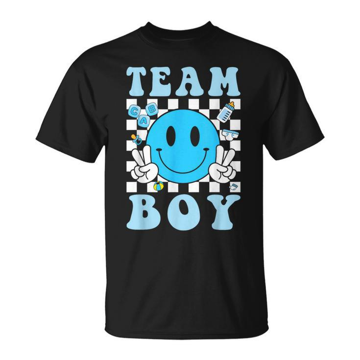 Team Boy Gender Reveal Party Gender Announcement Team Nuts T-Shirt