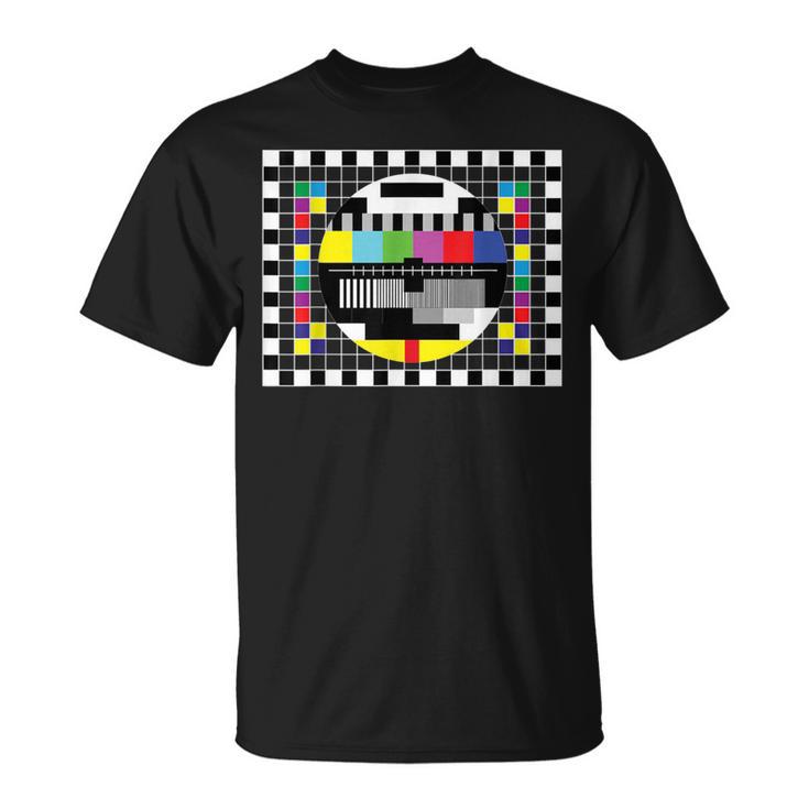 Test Pattern Radio Tv T-Shirt