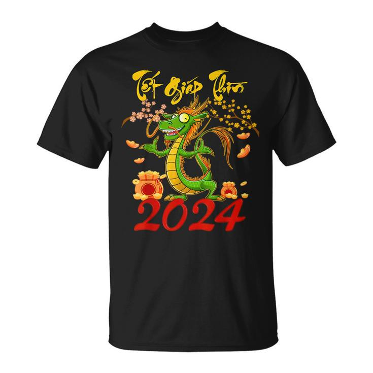 Tet Giap Thin Chuc Mung Nam Moi Vietnamese New Year 2024 T-Shirt